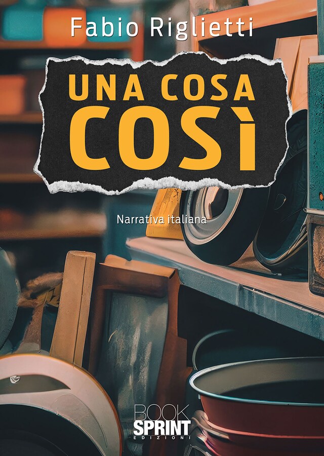 Book cover for Una cosa così