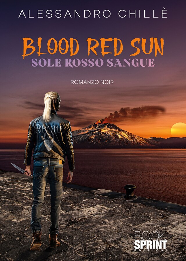 Boekomslag van Blood red sun