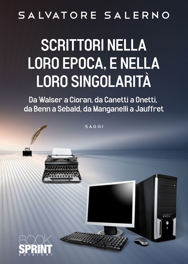 Book cover for Scrittori nella loro epoca, e nella loro singolarità