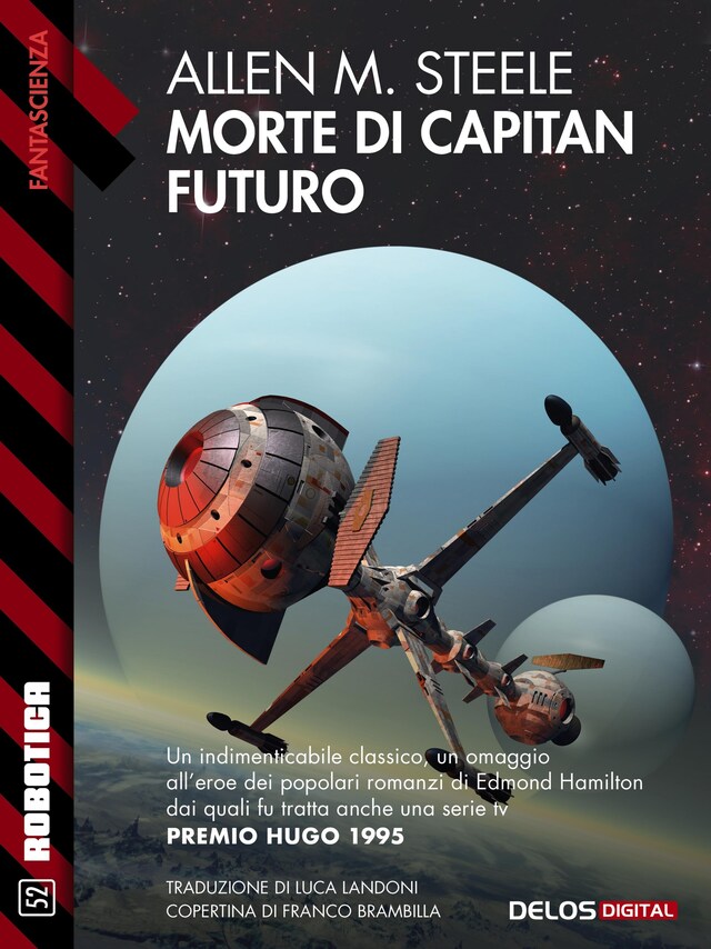 Copertina del libro per Morte di Capitan Futuro