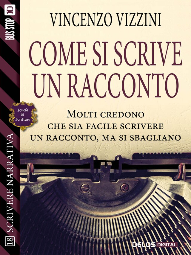 Couverture de livre pour Come si scrive un racconto