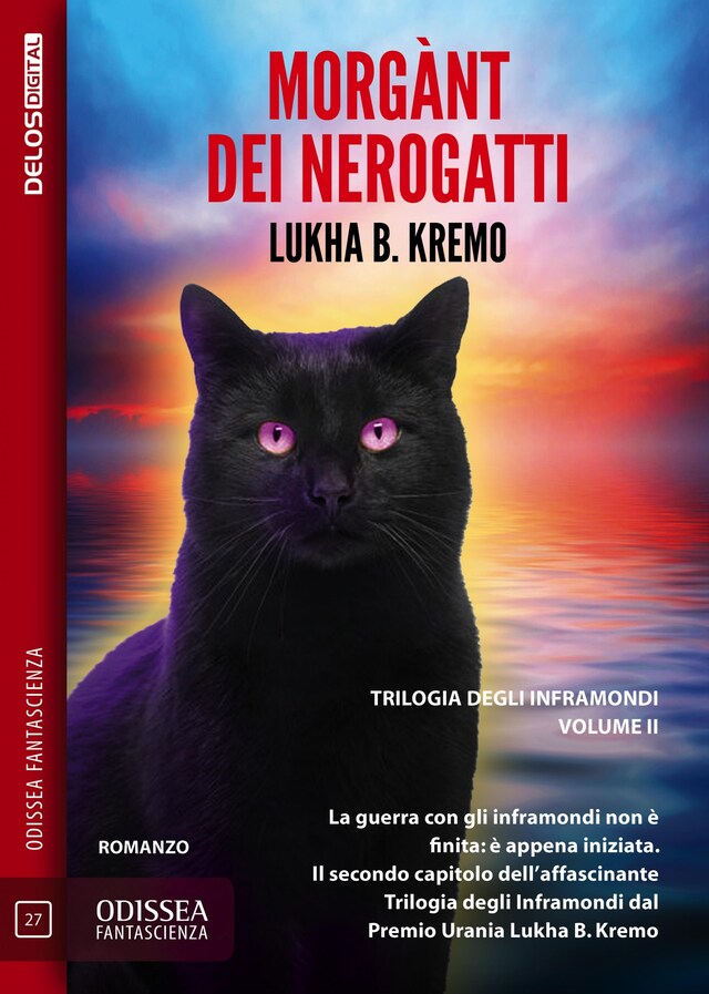 Copertina del libro per Morgànt dei Nerogatti