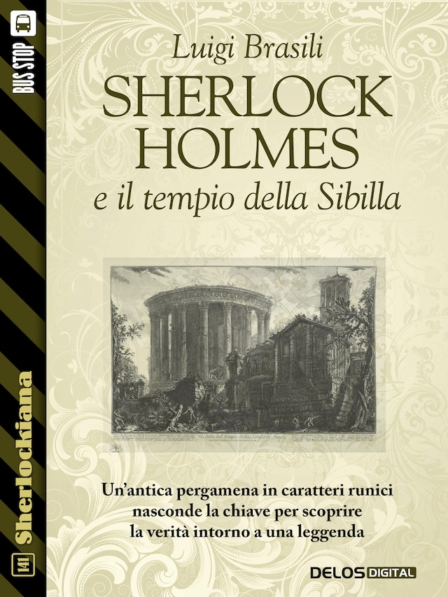 Portada de libro para Sherlock Holmes e il tempio della Sibilla
