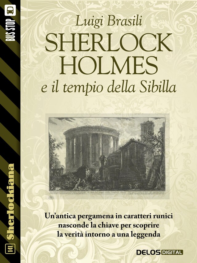 Boekomslag van Sherlock Holmes e il tempio della Sibilla