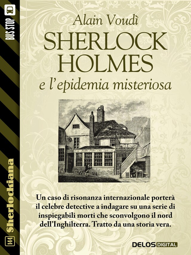 Boekomslag van Sherlock Holmes e l'epidemia misteriosa