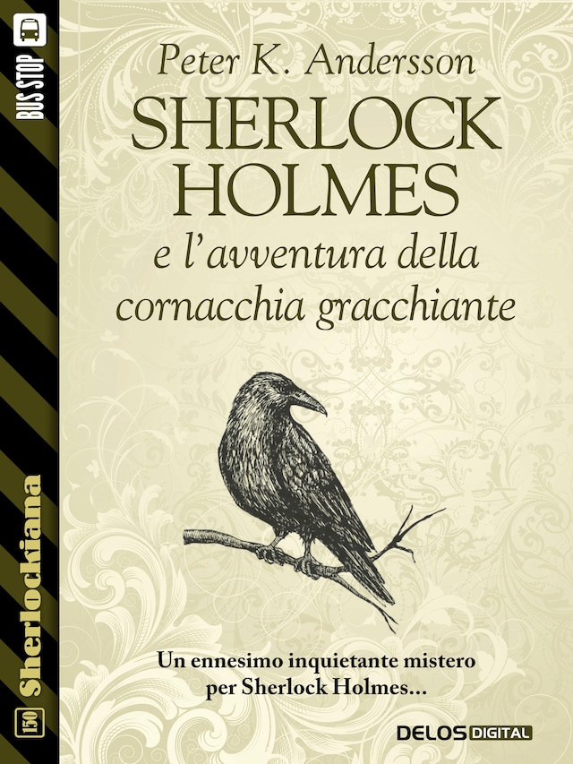Buchcover für Sherlock Holmes e l'avventura della cornacchia gracchiante