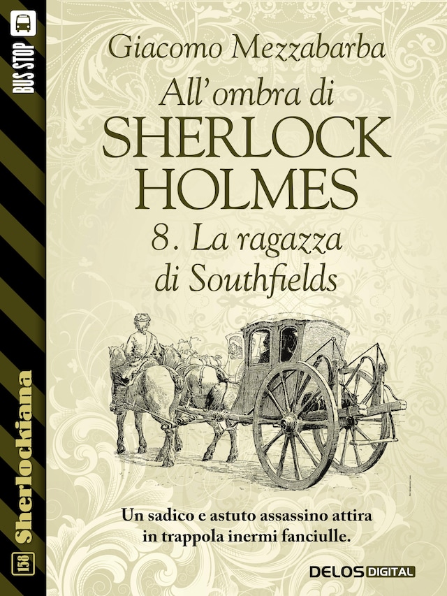 Boekomslag van All'ombra di Sherlock Holmes - 8.  La ragazza di Southfields