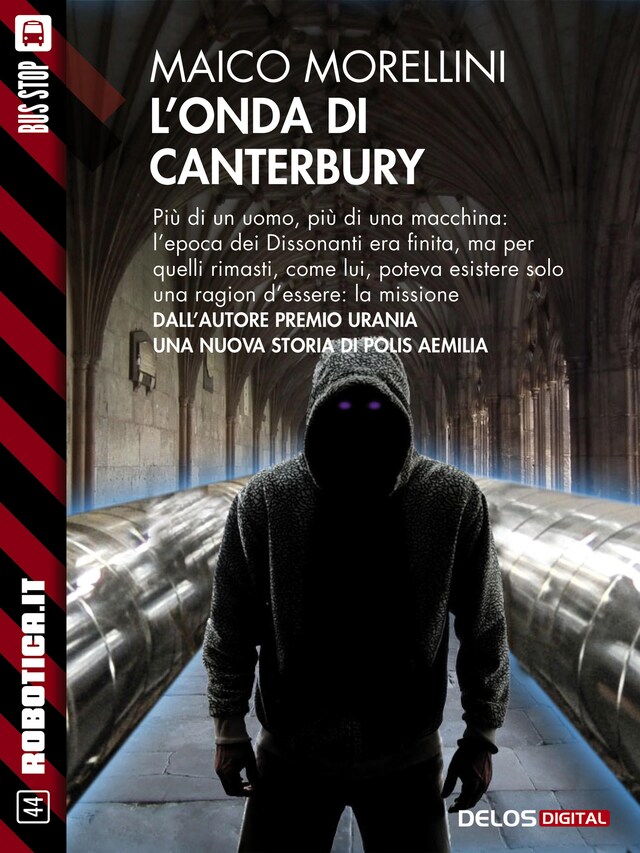 Kirjankansi teokselle L'onda di Canterbury