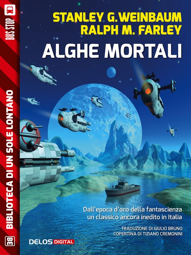 Copertina del libro per Alghe mortali