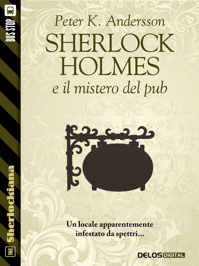 Book cover for Sherlock Holmes e il mistero del pub