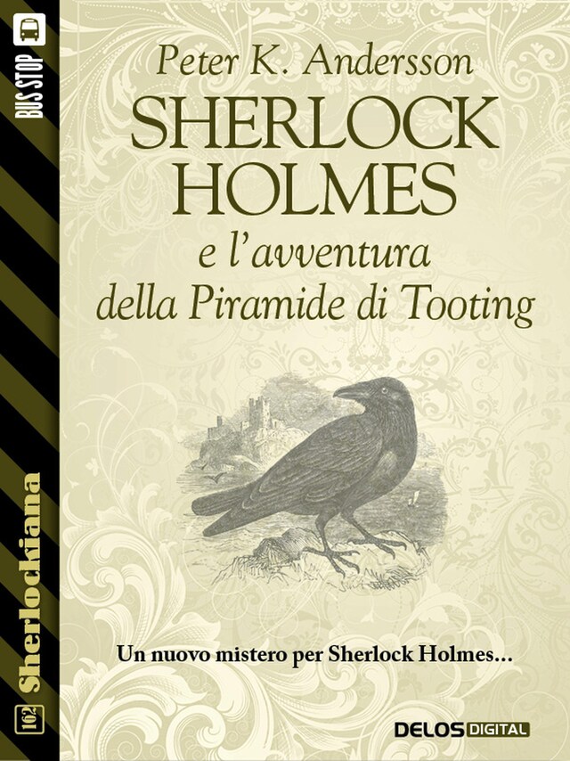 Boekomslag van Sherlock Holmes e l'avventura della Piramide di Tooting
