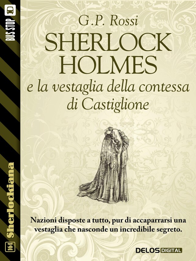 Book cover for Sherlock Holmes e la vestaglia della contessa di Castiglione