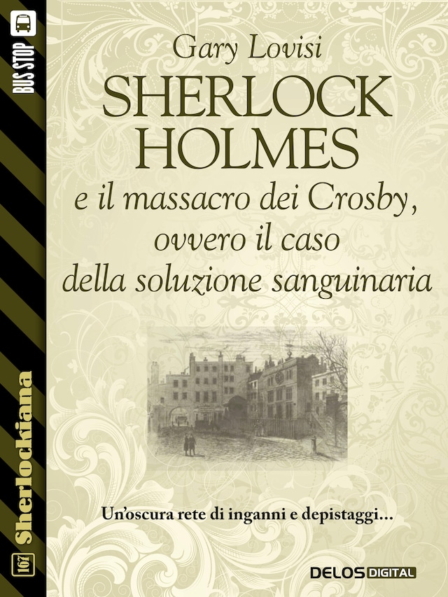 Buchcover für Sherlock Holmes e il massacro dei Crosby, ovvero il caso della soluzione sanguinaria
