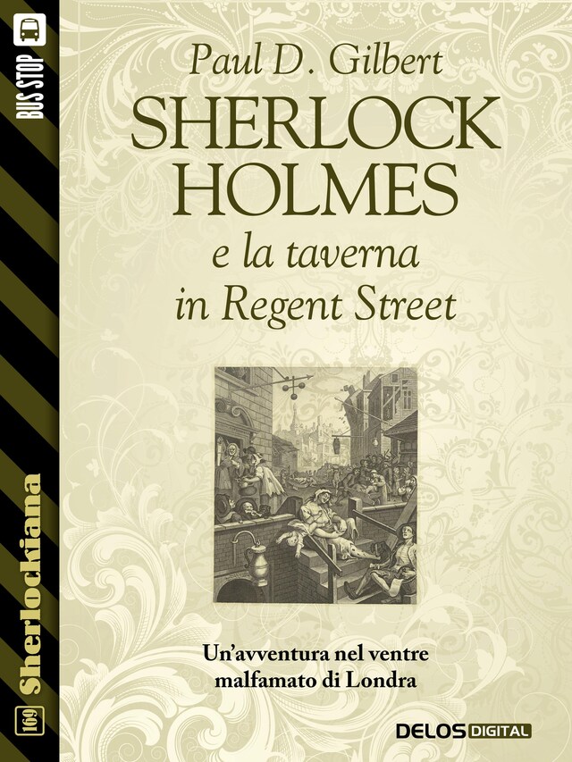 Book cover for Sherlock Holmes e la taverna in Regent Street