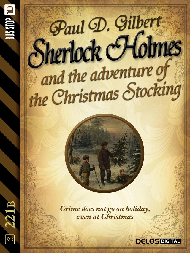 Book cover for Sherlock Holmes and the Adventure of the Christmas Stocking