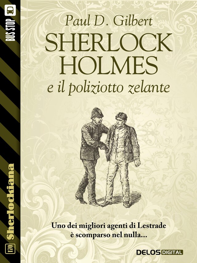 Boekomslag van Sherlock Holmes e il poliziotto zelante