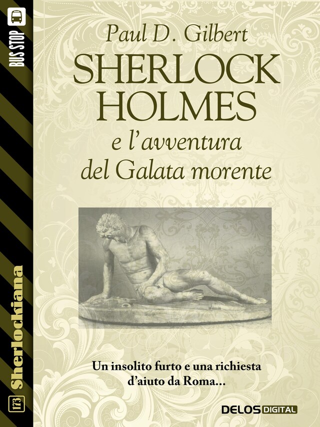 Buchcover für Sherlock Holmes e l'avventura del Galata morente