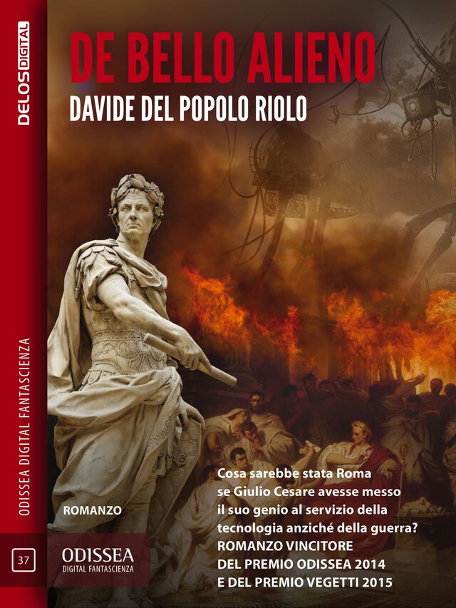 Copertina del libro per De Bello Alieno