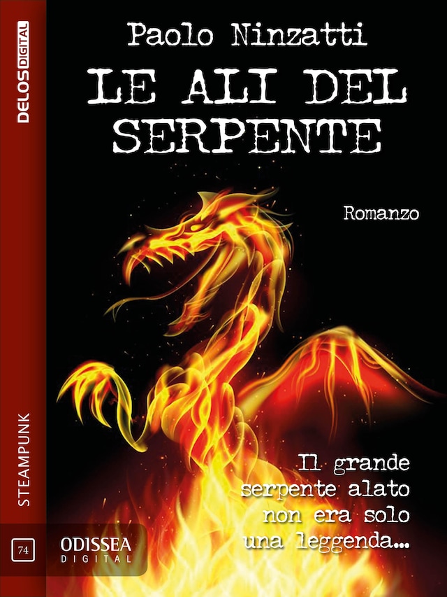 Book cover for Le ali del serpente