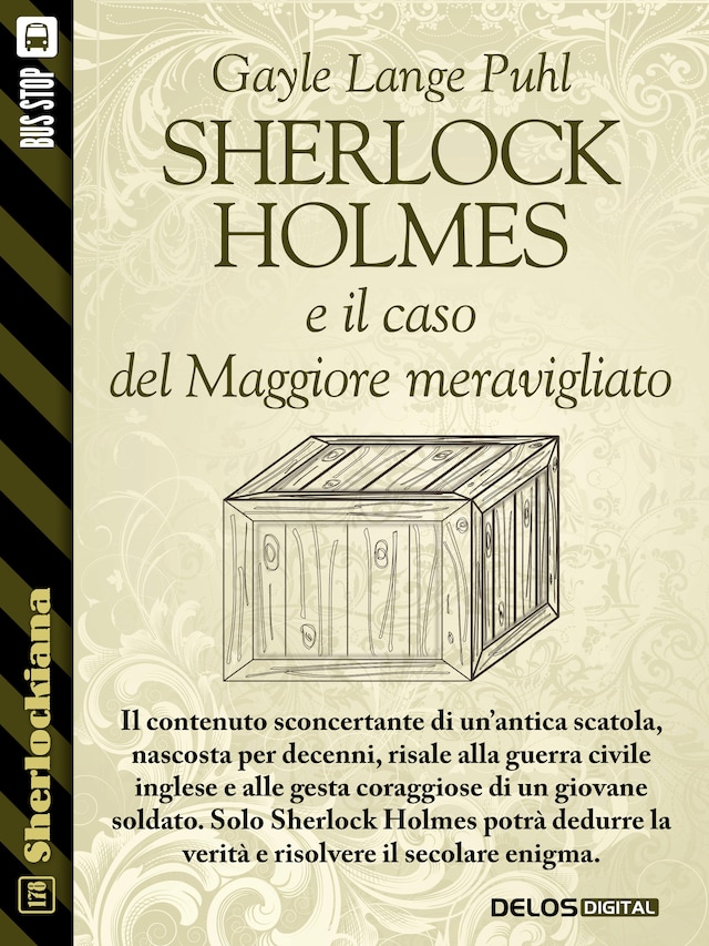 Kirjankansi teokselle Sherlock Holmes e il caso del Maggiore meravigliato