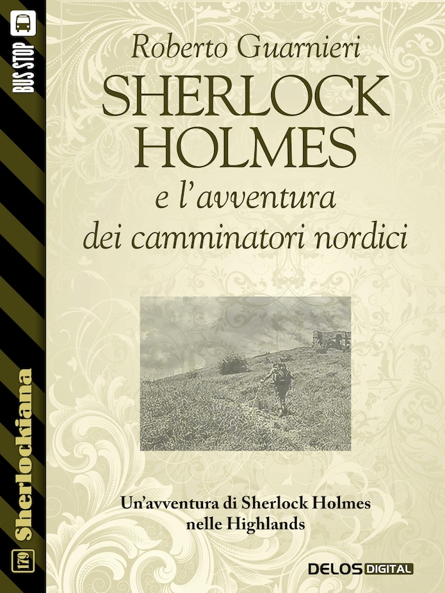 Book cover for Sherlock Holmes e l'avventura dei camminatori nordici