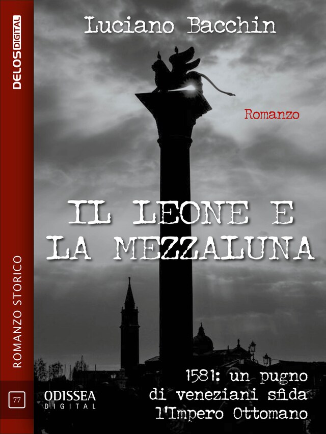 Boekomslag van Il leone e la mezzaluna