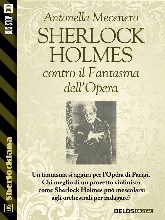 Book cover for Sherlock Holmes contro il Fantasma dell'Opera