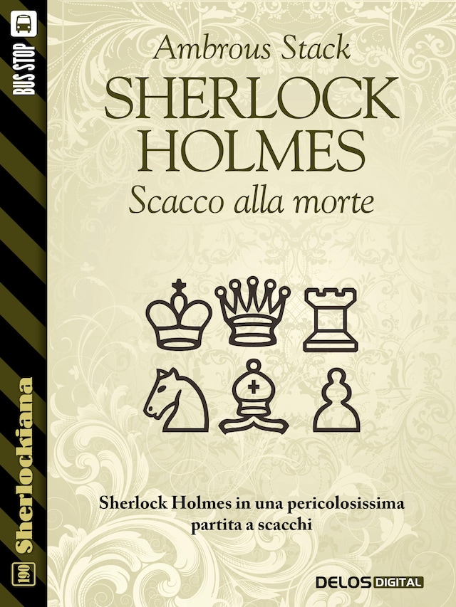 Boekomslag van Sherlock Holmes Scacco alla morte
