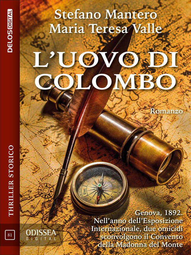 Book cover for L'uovo di Colombo