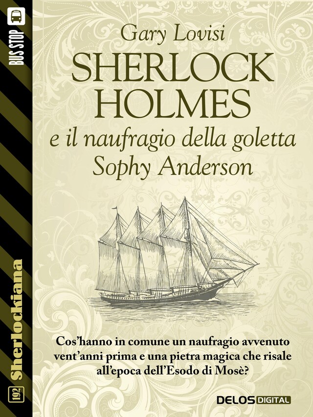 Buchcover für Sherlock Holmes e il naufragio della goletta Sophy Anderson