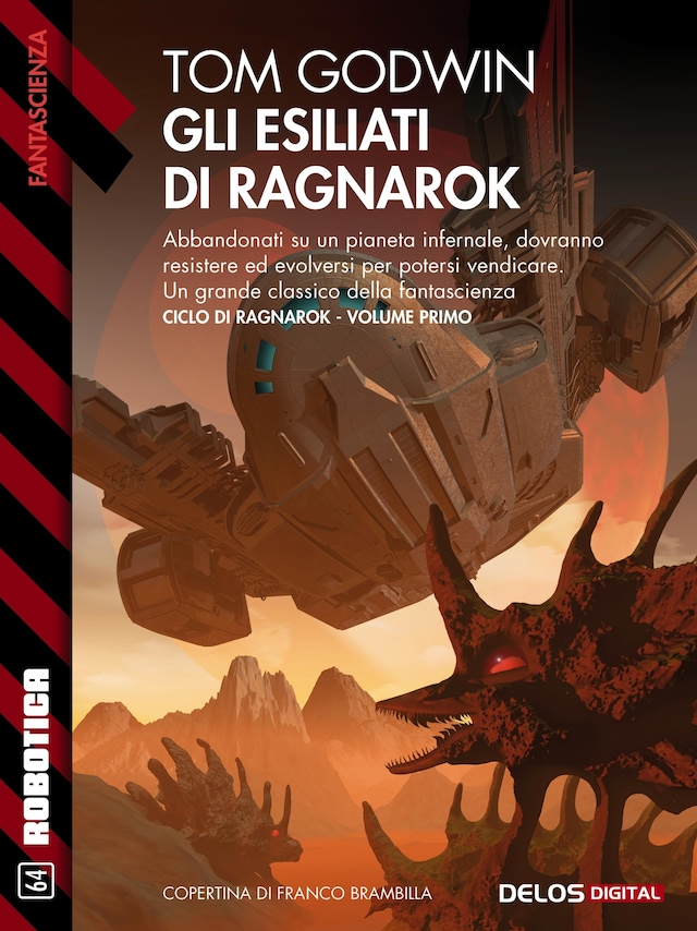 Copertina del libro per Gli esiliati di Ragnarok