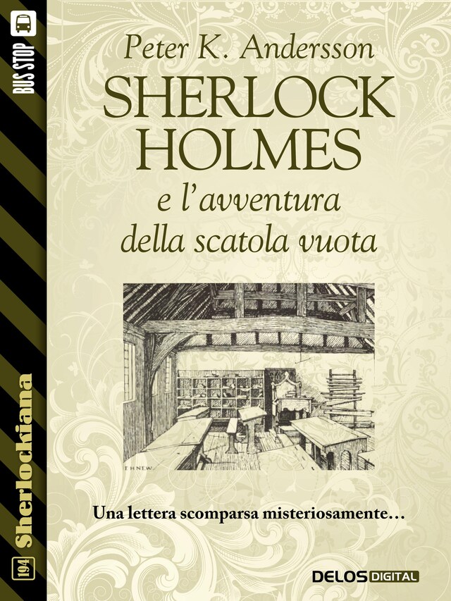 Portada de libro para Sherlock Holmes e l'avventura della scatola vuota