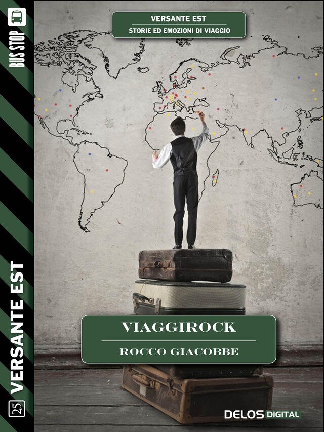 Copertina del libro per Viaggirock
