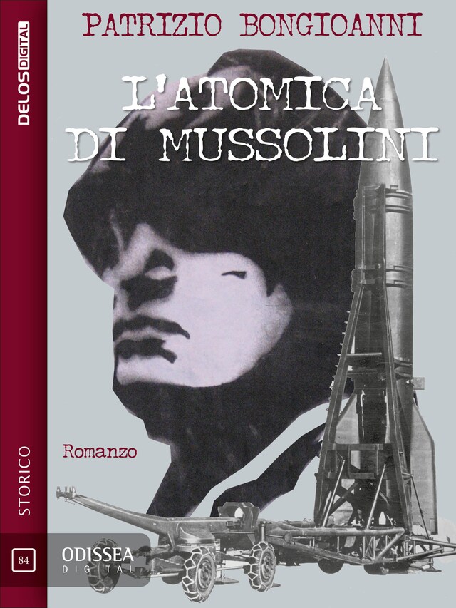 Boekomslag van L'atomica di Mussolini