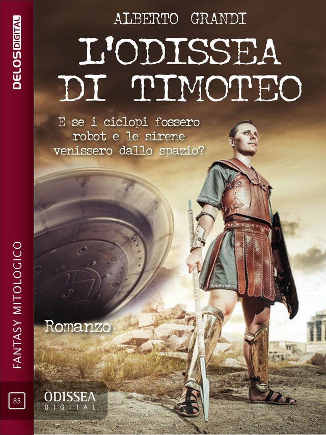 Copertina del libro per L'odissea di Timoteo