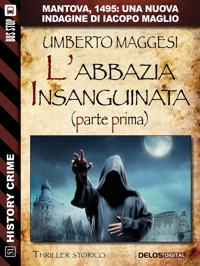 Book cover for L'abbazia insanguinata - parte prima
