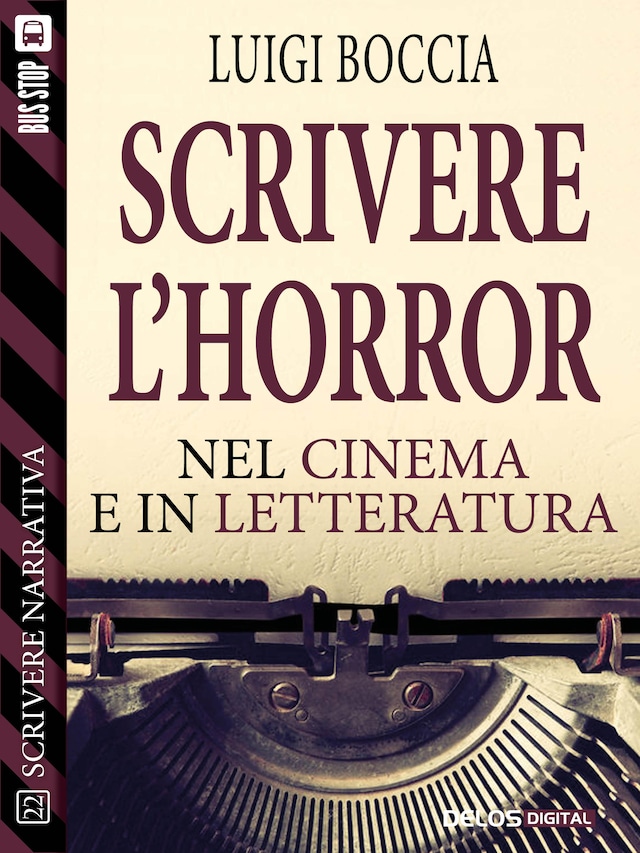 Book cover for Scrivere l'horror - Nel cinema e nella letteratura