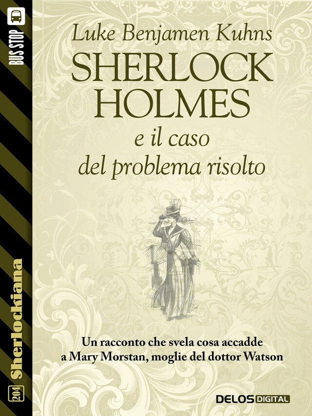 Couverture de livre pour Sherlock Holmes e il caso del problema risolto