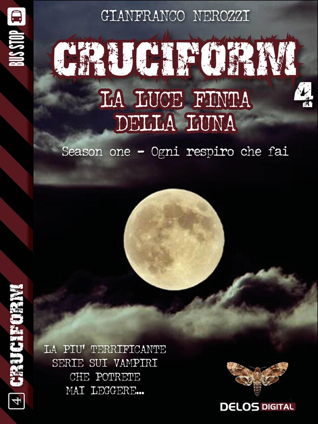 Book cover for La luce finta della luna