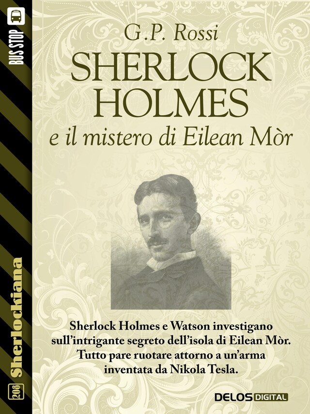 Couverture de livre pour Sherlock Holmes e il mistero di Eilean Mòr