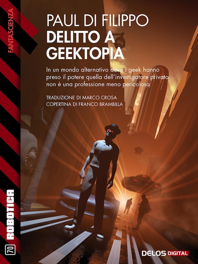 Book cover for Delitto a Geektopia