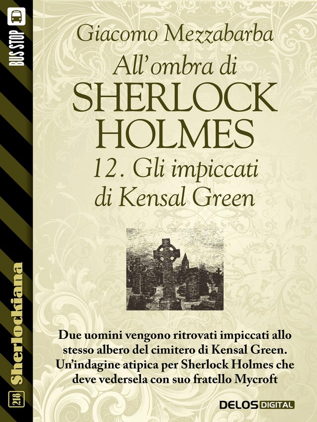 Book cover for All'ombra di Sherlock Holmes - 12. Gli impiccati di Kensal Green