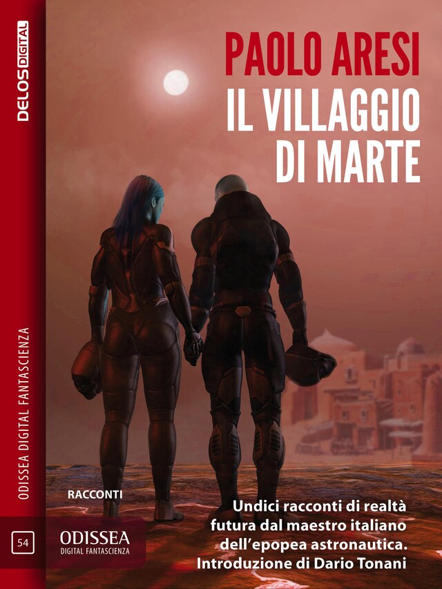 Book cover for Il villaggio di Marte