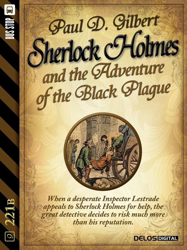 Book cover for Sherlock Holmes and the Adventure of the Black Plague