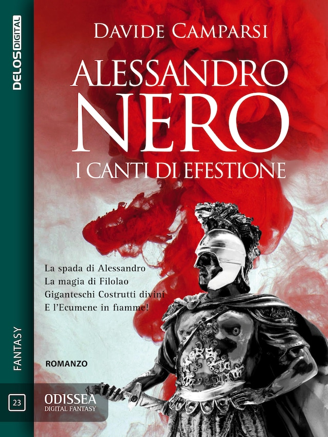 Book cover for Alessandro Nero - I canti di Efestione
