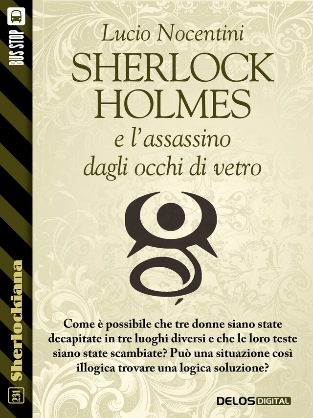 Copertina del libro per Sherlock Holmes e l'assassino dagli occhi di vetro