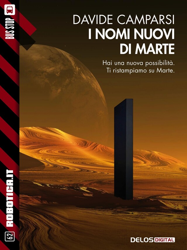 Book cover for I nomi nuovi di Marte