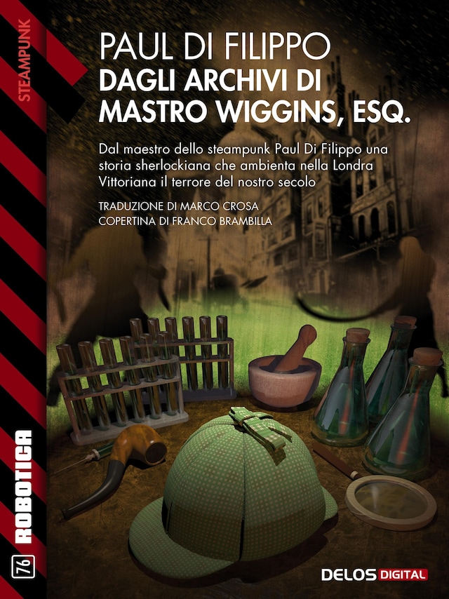 Okładka książki dla Dagli archivi di mastro Wiggins, Esq.