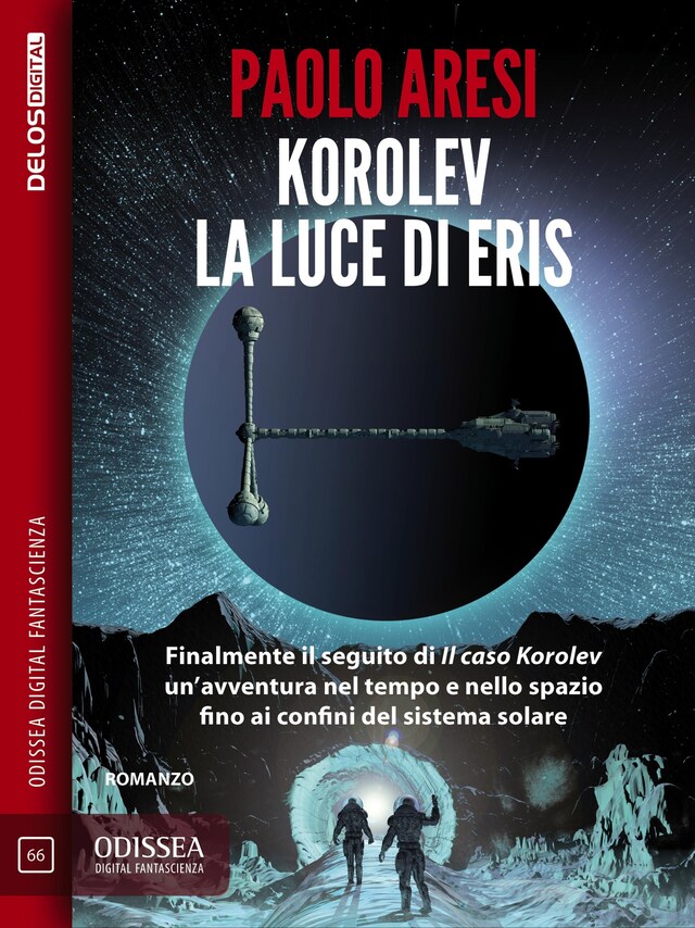 Couverture de livre pour Korolev, la luce di Eris