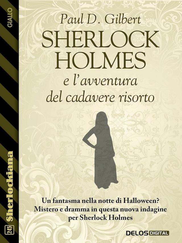 Portada de libro para Sherlock Holmes e l'avventura del cadavere risorto